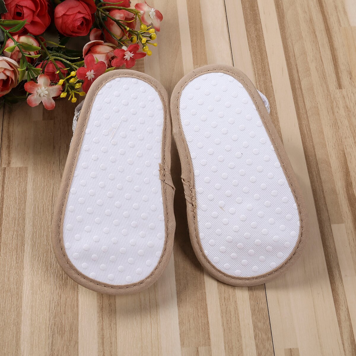 0-18M Baby Girl's Summer Sandals Lovely Butterfly Princess Dress Anti-Skid Flip Flops for Newborn Infant