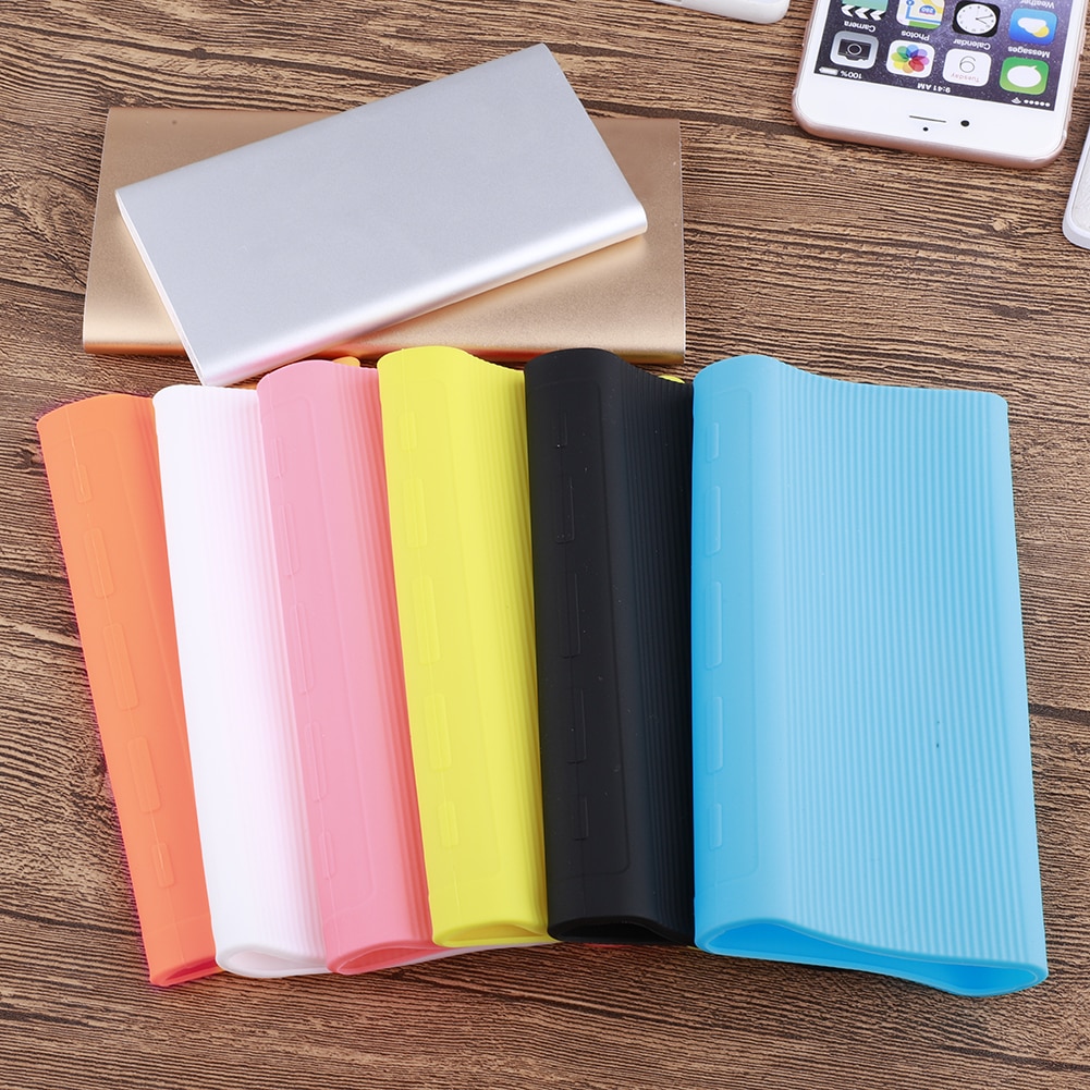 Power Bank Case Voor Xiaomi Siliconen Cover 20000 mAh Externe Batterij voor Xiaomi PLM07ZM