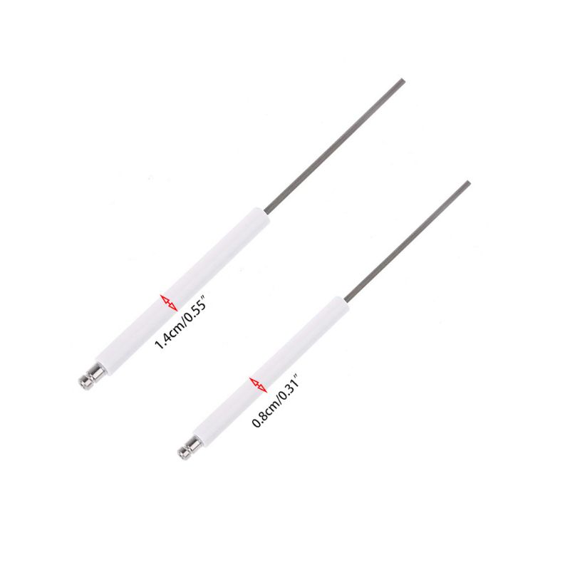 Ceramic Ignition Rod Electrode Flame Detection Probe Long Burning Stick Burner Ignition Needle