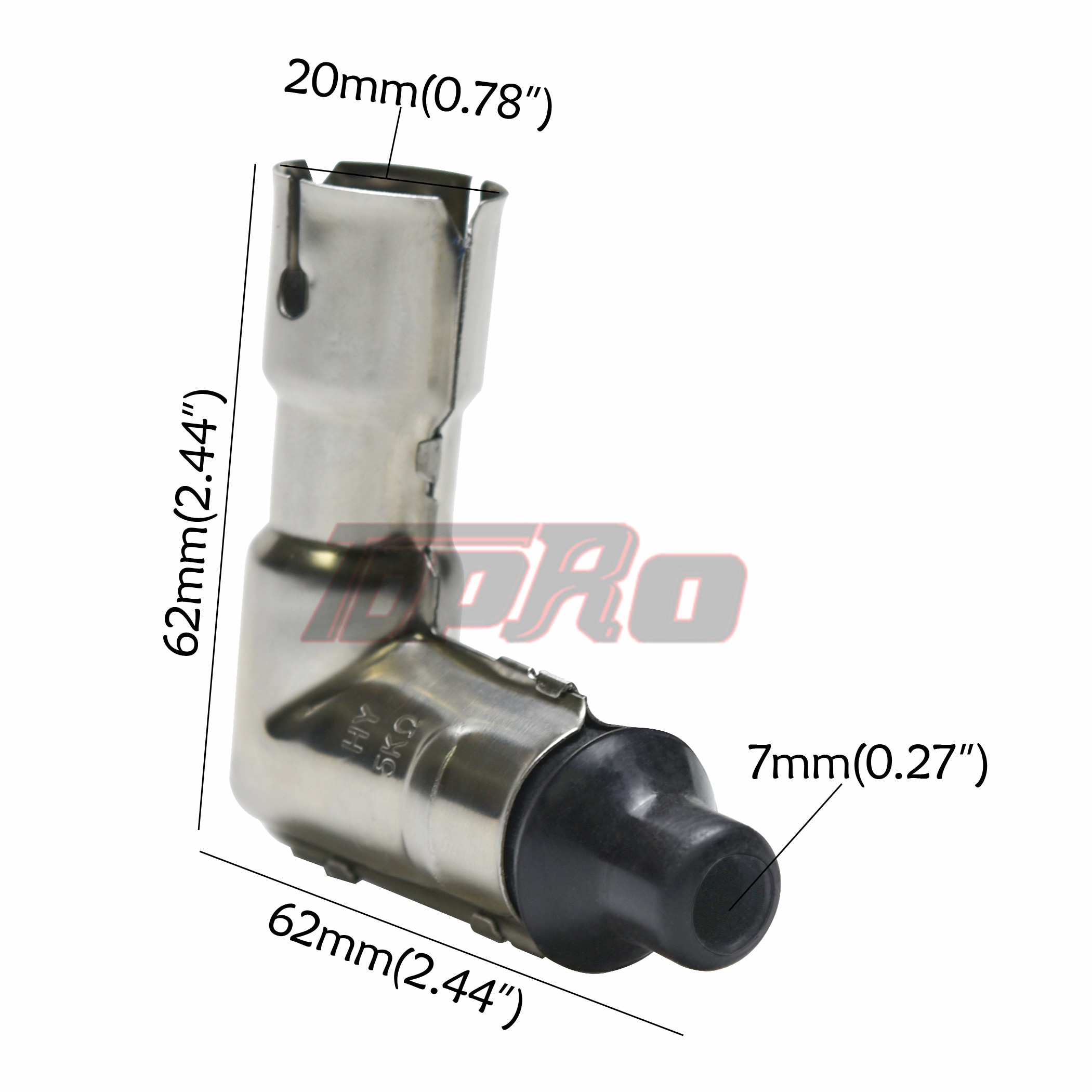 RVS 90 Graden Schoorsteen Elleboog - 125mm (4.92") Liner Bocht Voor Kachelpijp, Zuurbestendig Roestvrij Staal