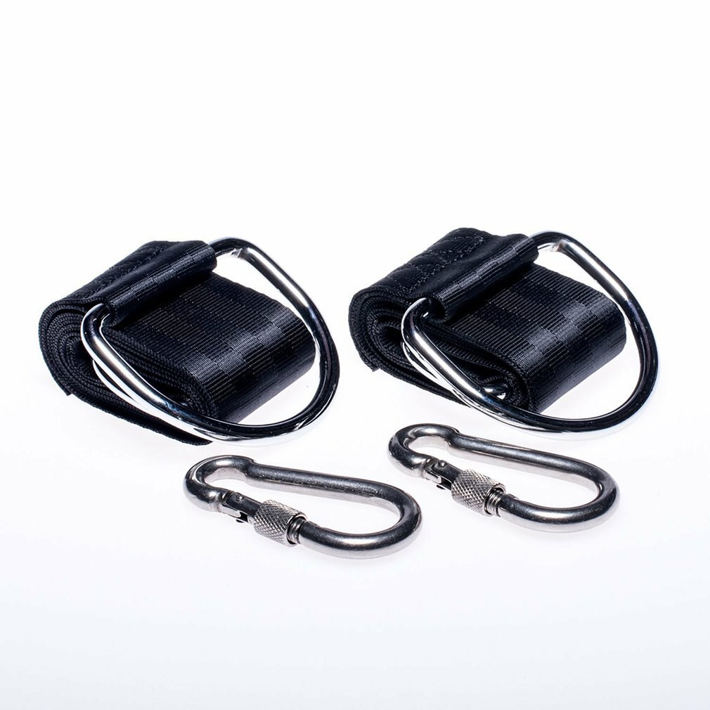 Hamaca exterior grueso especial cuerda para columpio con bloqueo de seguridad gancho de hebilla correa de hombro Extra larga cuerda para columpio sin perforación