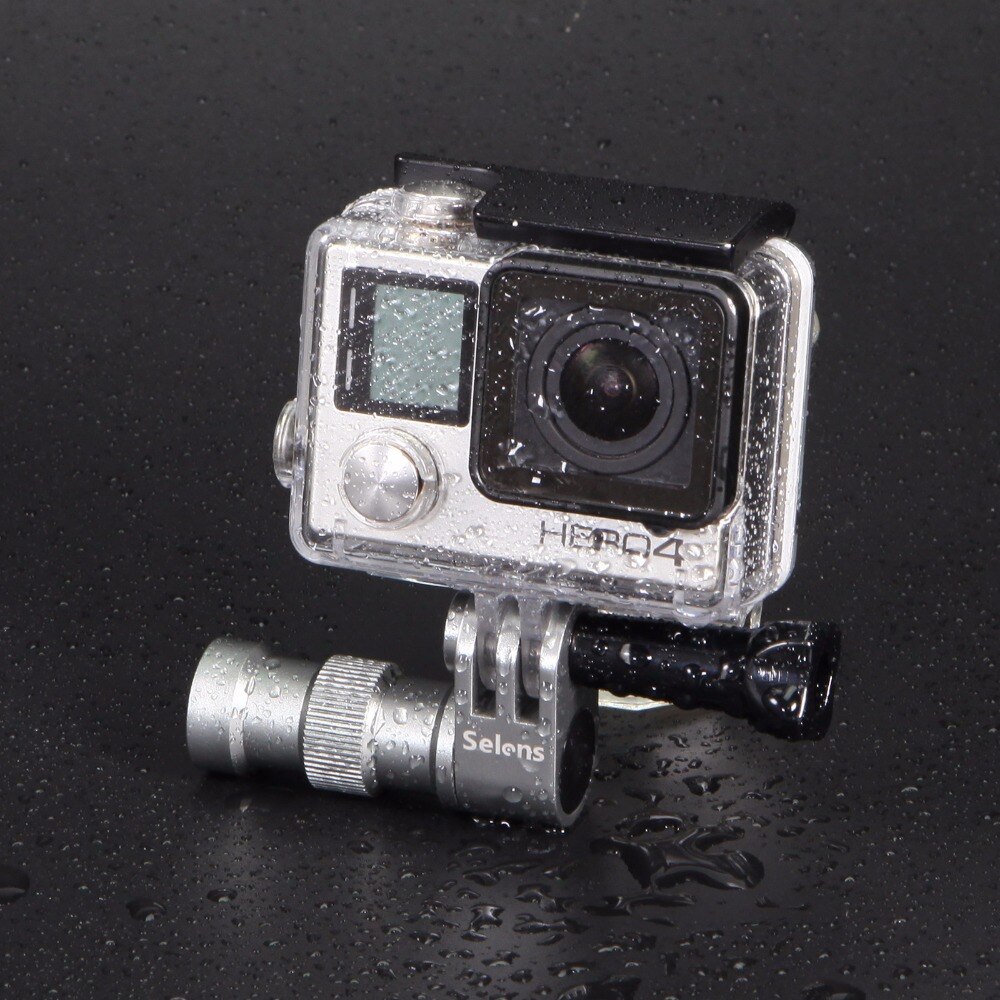 Suporte de conector para roda de bicicleta, suporte para celular, montagem de três pontas para gopro hero 3 4 5 8 xiaomi yi sjcam action câmera de vídeo