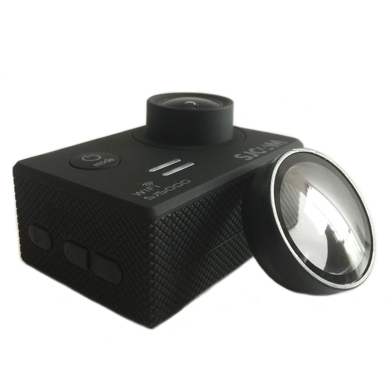 Filtro uv lente de vidro óptica capa protetora para sjcam sj5000/sj5000 wifi/sj5000x elite m10 sj7 estrela esportes ação câmera