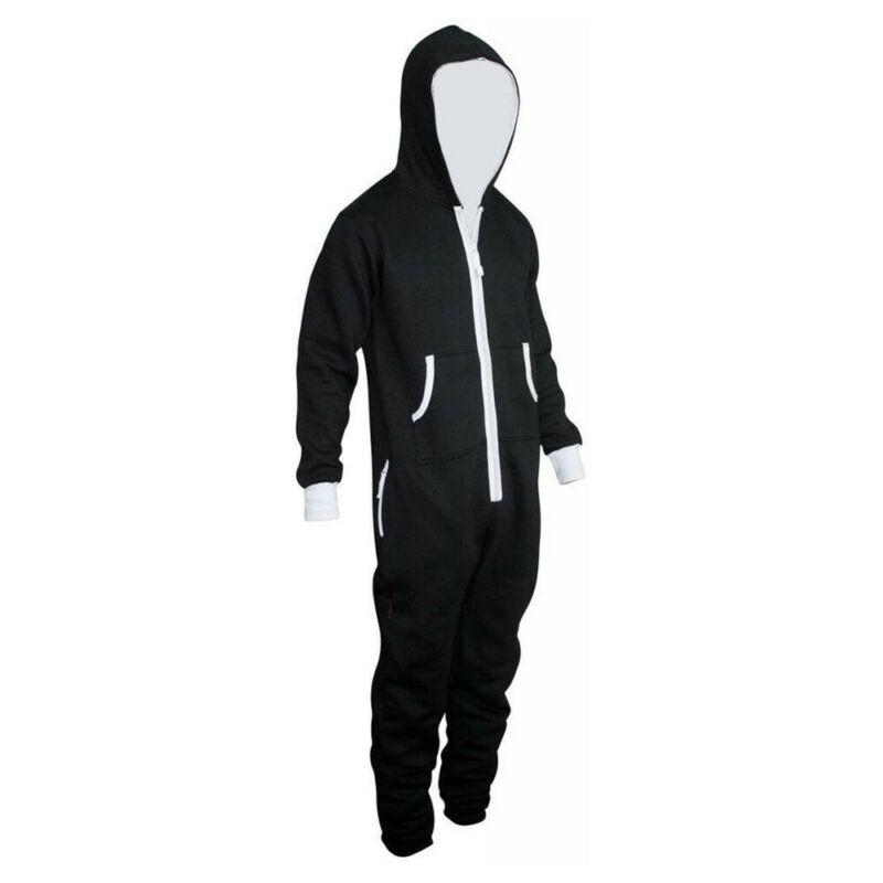 Mono con capucha de manga larga para mujer, peto de una pieza, pijama informal, ropa de casa para mujer