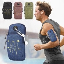 Armbelte utendørs sport løpeveske deksel vanntett sport mobiltelefonholder til samsung / iphone / huawei / htc / lg lommebok