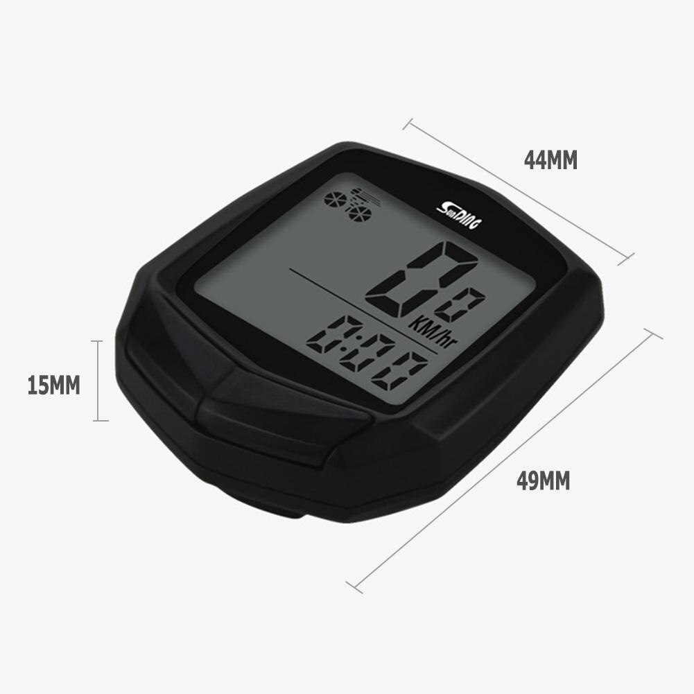 Waterproof Bicycle Computer With Backlight Wireless Wired Bicycle Computer Bike Speedometer Odometer Bike Stopwatch