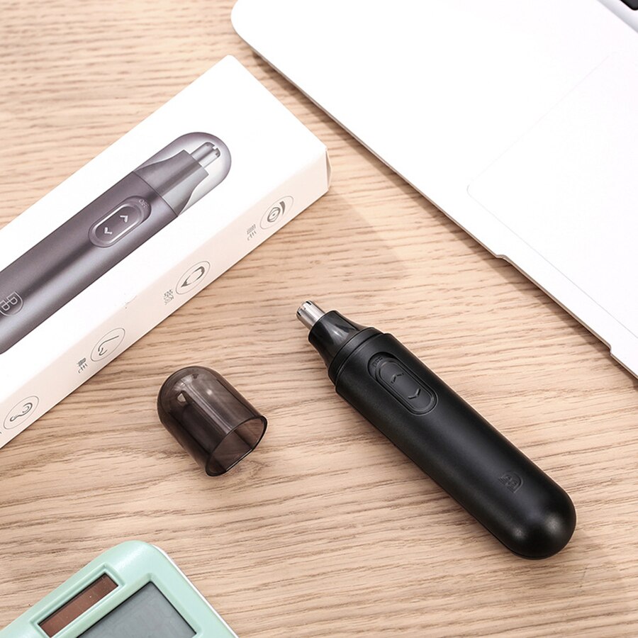 Recortador de vello nasal para hombres y mujeres máquina de afeitar eléctrica, depilación de cejas, seguro para la oreja y la nariz, afeitadora, cuidado Personal