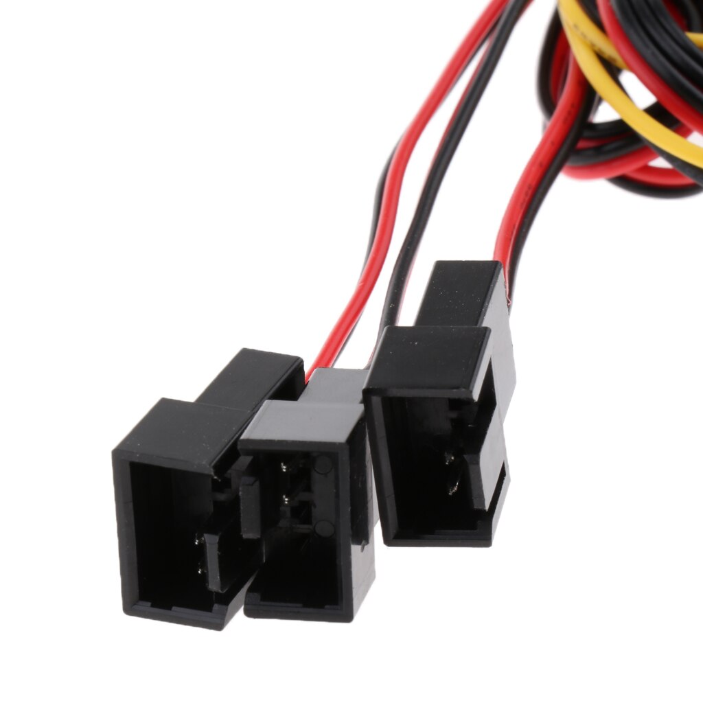 3 Channels Fan Temperature Controller Speed Governor Cooling Kit for PC Fans