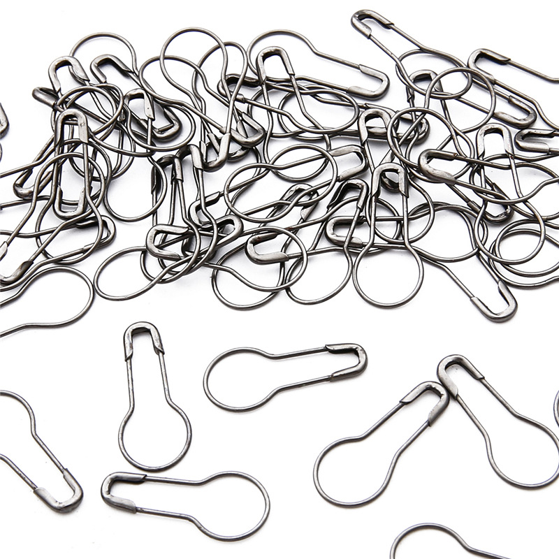 Lot De 100 épingles De Sécurité Métalliques - 10 Couleurs Métallisées - Marque Zo.Yehaa