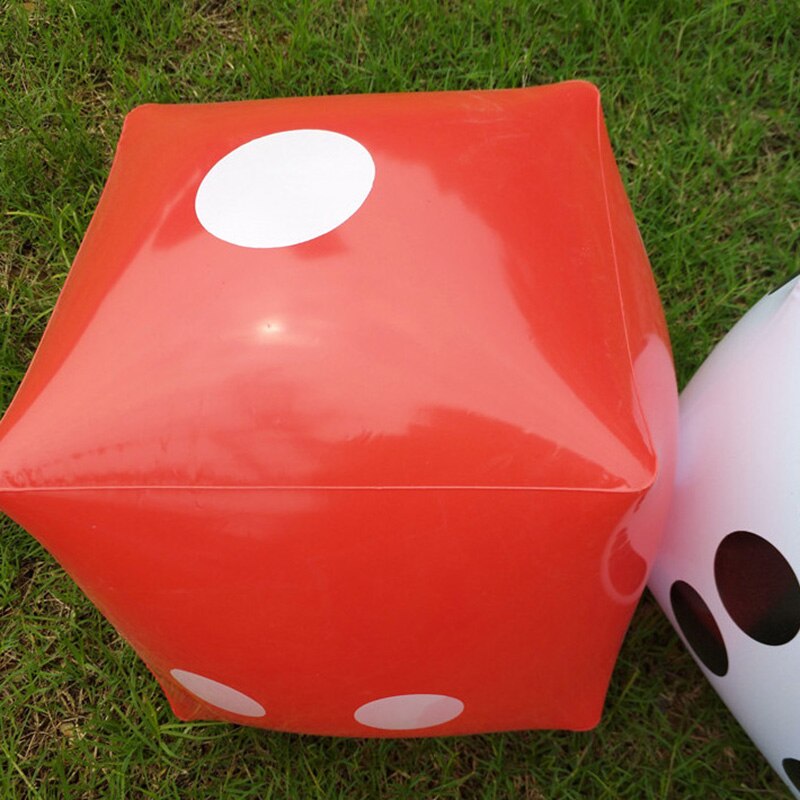 Large Inflatable Dice Dot Diagonal Huge Toss Rolling Toy for Party Game AN88