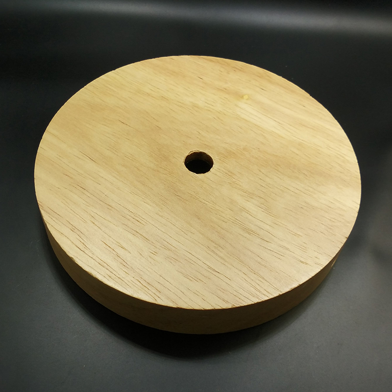 Wood Table Lamp Base oak 120mm DIY Light Parts