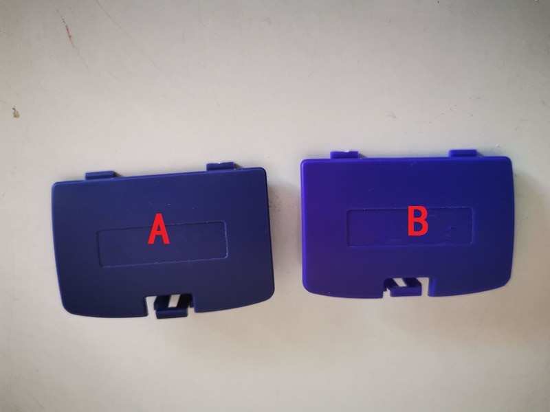 Donkerblauw Batterij Cover Deur Deksel Vervanging Voor GBC Behuizing Back Case Voor Nintendo Gameboy Kleur