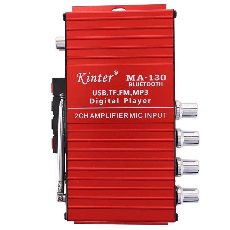 Kinter Ma 130 2Ch Bluetooth Stereo Auto O Digitale Versterker Ondersteuning Mp3 Fm Mini Home Versterkers Voor Auto Motorfiets boot