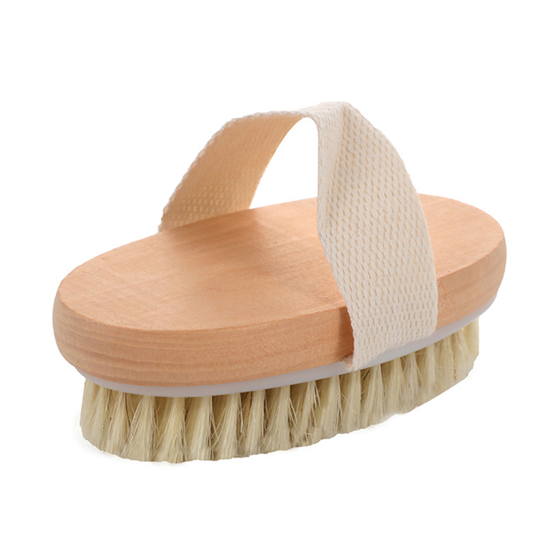 Sisal Trockenbürste Für Körper – Natürliche Fasern, Holzgriff, Hautpeeling, Gegen Cellulite, 25 Cm, 2 Stück