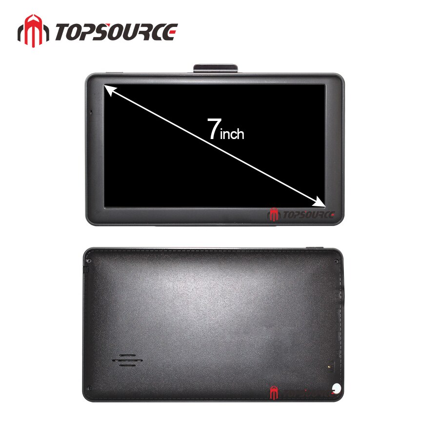 TOPSOURCE écran tactile de 7 pouces windows ce6.0 | Pour voiture, navigation gps multimédia avec des cartes gratuites