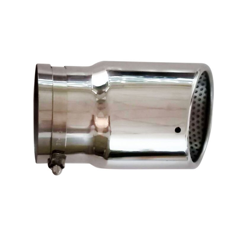 Tubo de escape de acero inoxidable de 66-84mm para accesorios de automóviles, silenciador trasero, tapa de Punta trasera