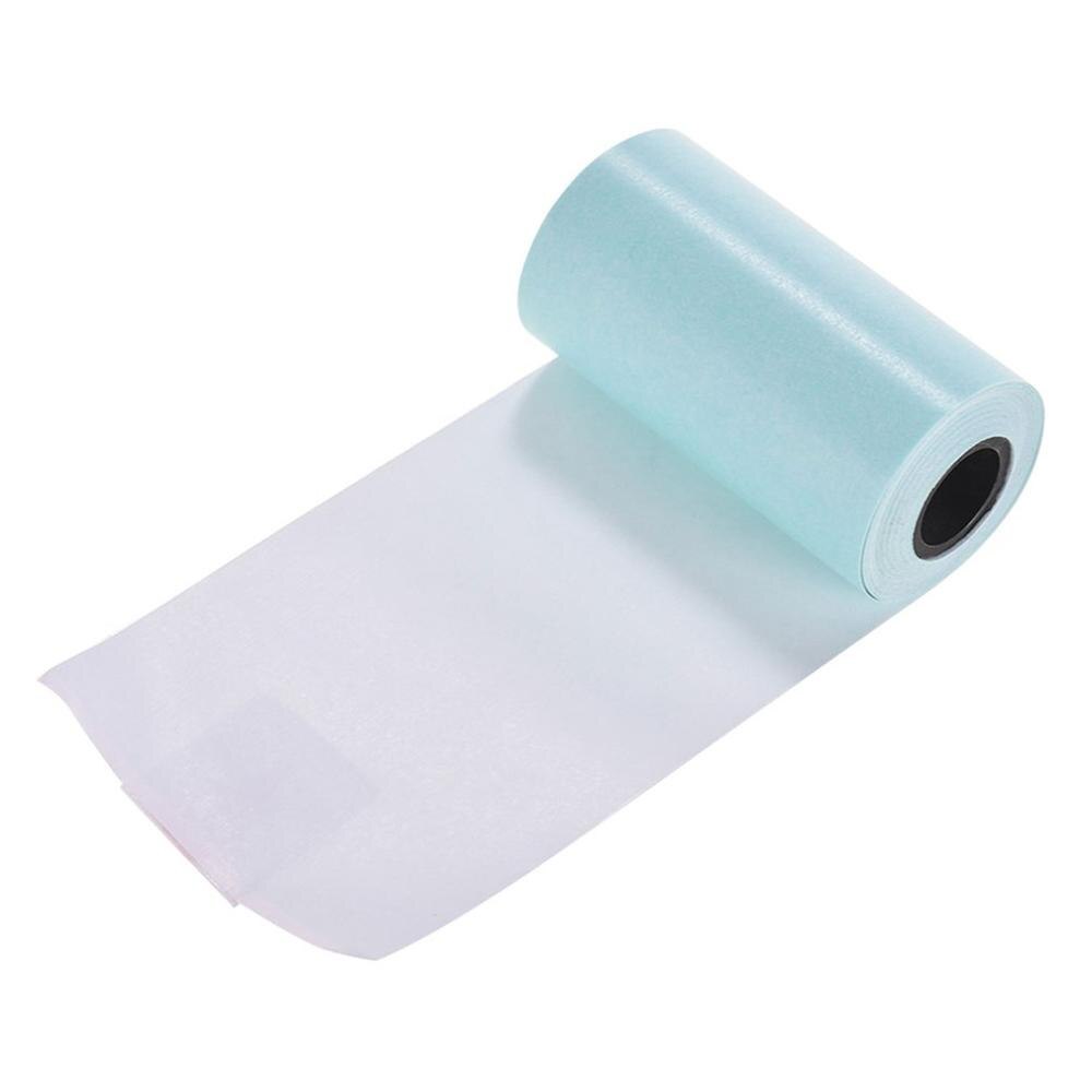 3pcs Self-adhesive Printing Direct Thermal Paper Roll Label Roll For A6 Pocket Thermal Printer Mini Photo Printer