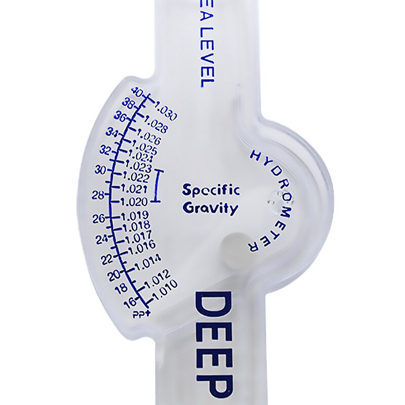 Sea water density meter Density meter Sea water hydrometer For aquarium Sea water salinity meter