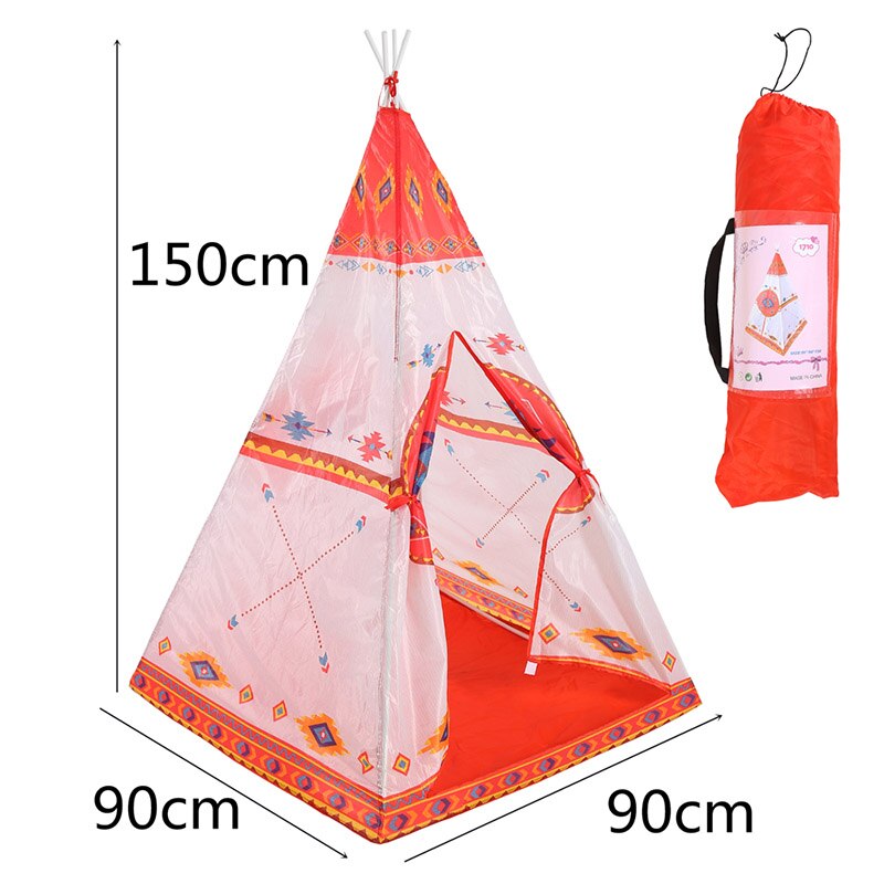 Portable Children's Tent Ball Pool Camping Toy Tent for Kids Castle Play House Children Animal House Shape Best Beach Tent: Style 14