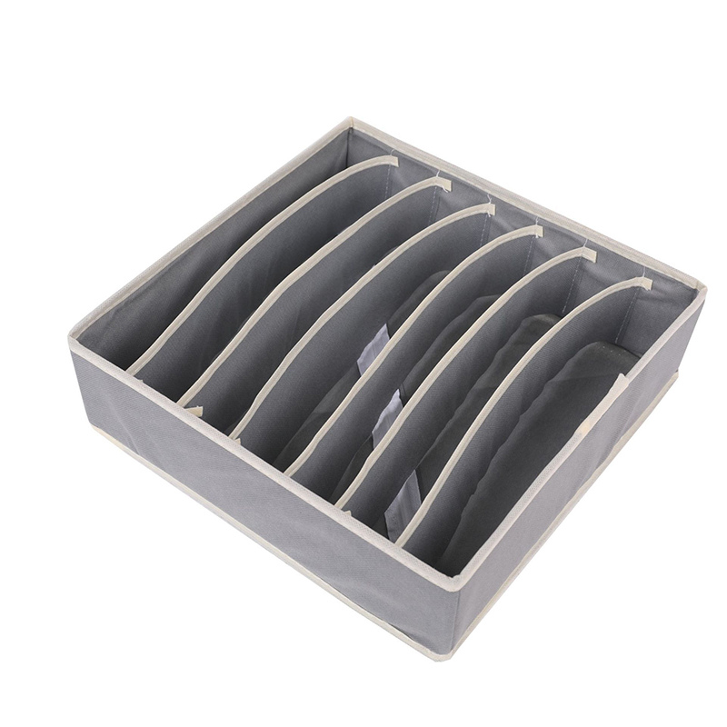 Cajón de armario para dormitorio, organizador de ropa interior, calcetines, sujetador, cajas de almacenamiento de ropa, armarios, ropa interior, calzoncillos, caja de almacenamiento para sujetador: marrón