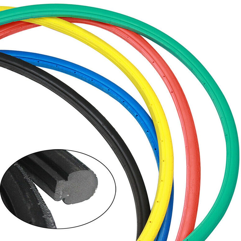 700x23C Bicycle Tire Road Fixed Gear Urban Bike Tubeless Vacuum Tyre 26 Inch Dead Speed Solid Tire Stability Bicycle Accessories