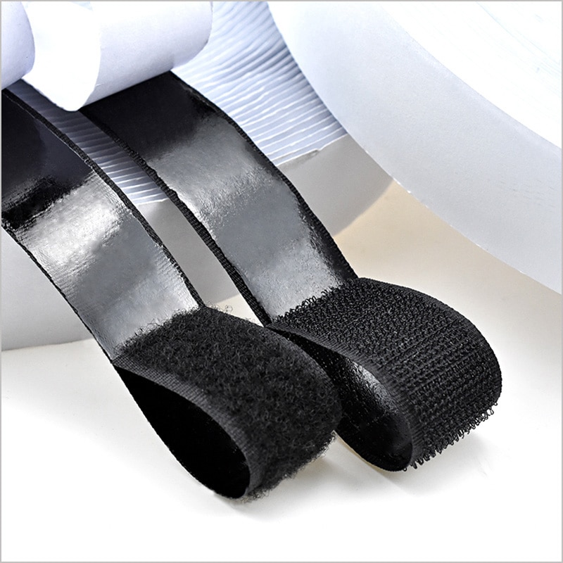 8 meters*2 nylon velcros self adhesive fastener tape sewing magic loop hook sticker strip clothing stick tape velcroing strap