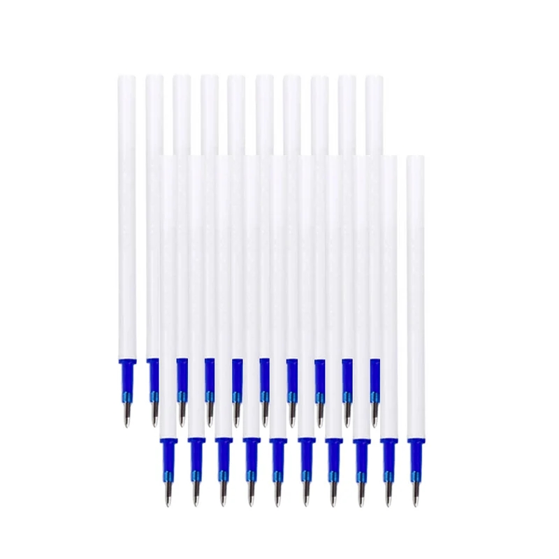 Juego de bolígrafos de Gel borrables retráctiles de 0,5mm con recargas, tinta de Gel negra y azul, borrador incorporado, suministros de oficina, Kit de papelería para exámenes: Verde