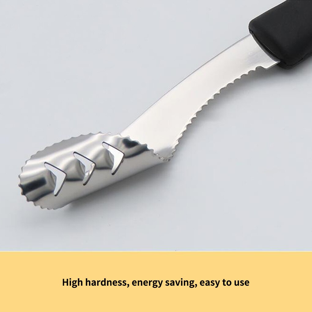Pepper Corer Stainless Steel Core Peeler Slicer Serrated Handle Kitchen Tomato Seed Remover
