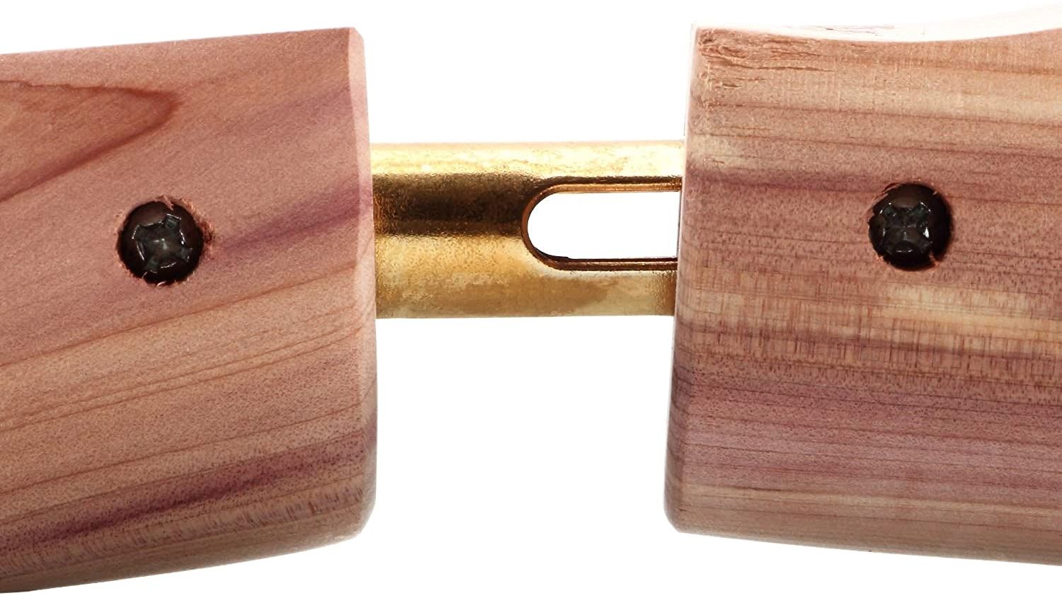 Arbre à chaussures en bois de , 1 paire, ajustable EU 35-46