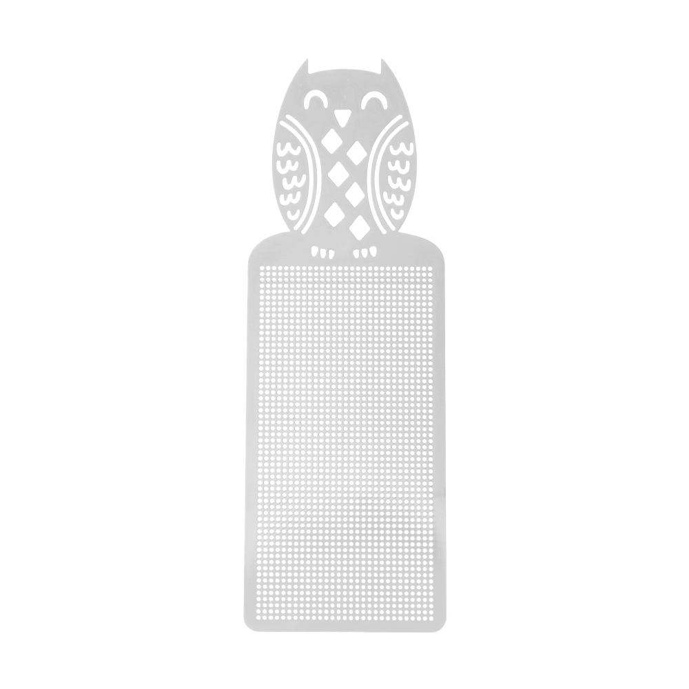 1 Pc Vlinder Uil Diy Craft Kruissteek Bookmark Metalen Zilveren Gouden Handwerken Borduren Ambachten Geteld Cross-Stitching: Owl Silver