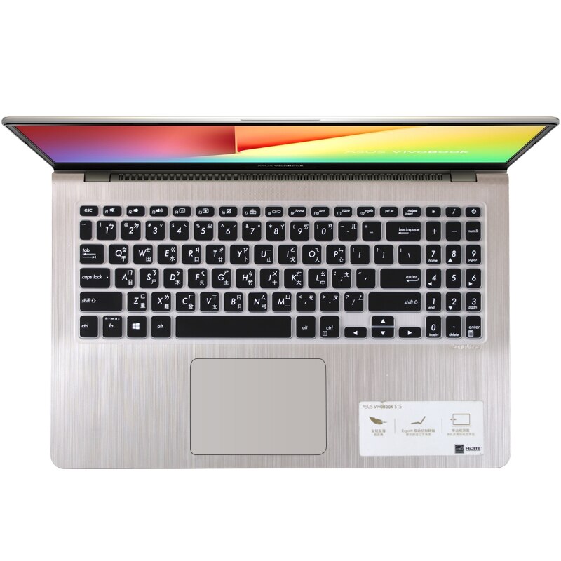 15.6 inch Keyboard Cover skin For Asus VivoBook 15 X512FL X512UF X512UA X512FA X512da X512UB F512 F512U F512DA X512 Y5000U