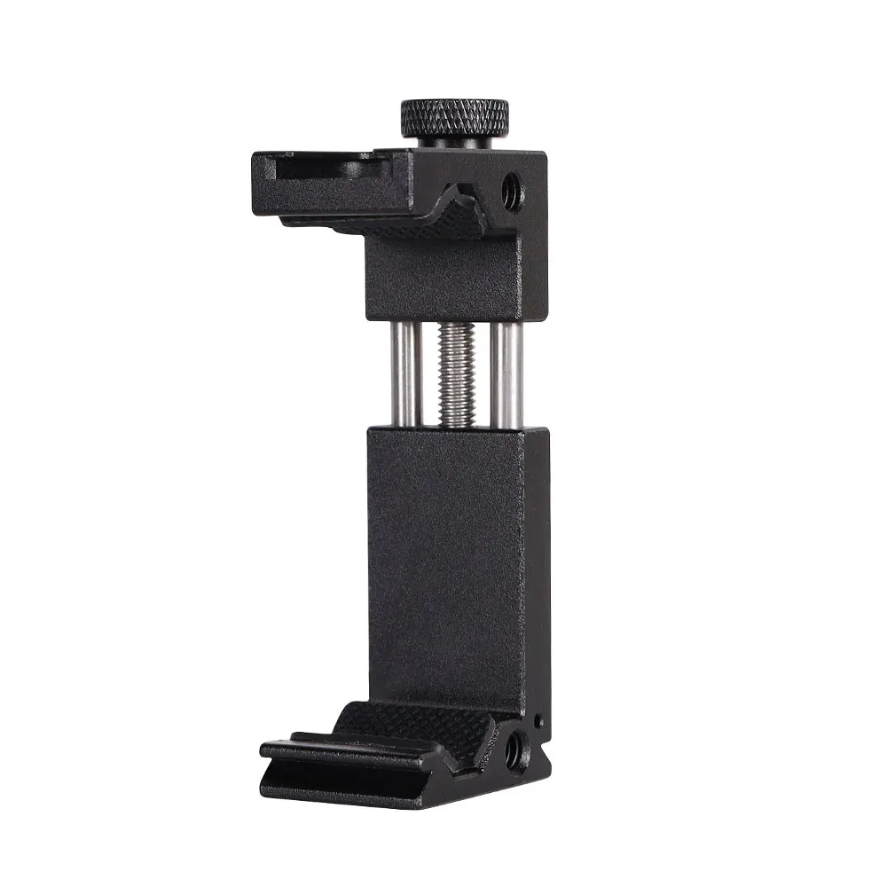 Uniwersalny zacisk do telefonu komórkowego Adapter do statywu Uchwyt do smartfona Adapter do iPhone'a 13 12 11 Max Pro: Black