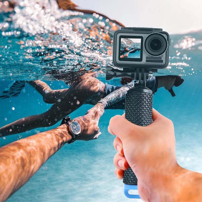Gopro undervands opdrift selfie stick vandtæt dykning flydende opdrift stang forlænges selfie stick kamera håndtag tilbehør