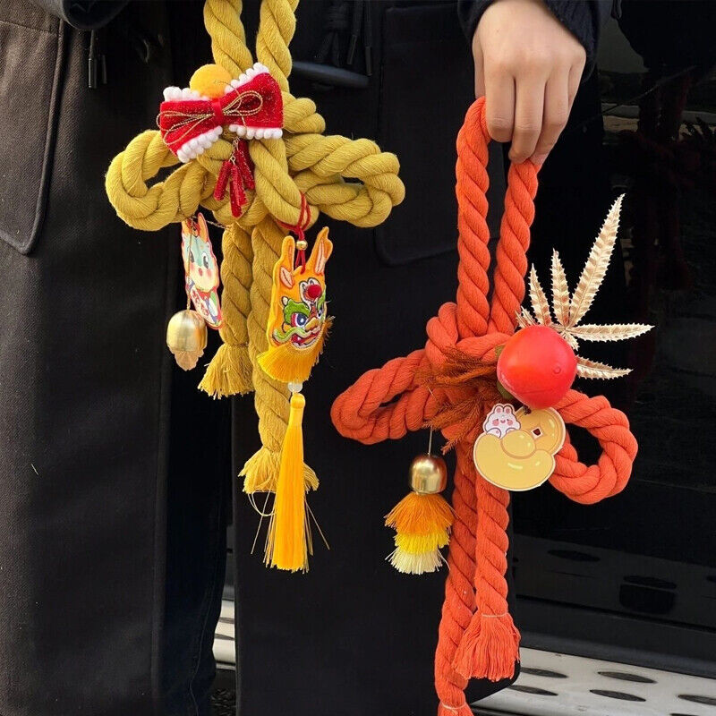 Sznurek bawełniany Gruby skręcony sznur Ręcznie robione akcesoria Dekoracyjne DIY Rzemiosło Dekoracja Sznurek bawełniany robić torby Pasek ze sznurkiem