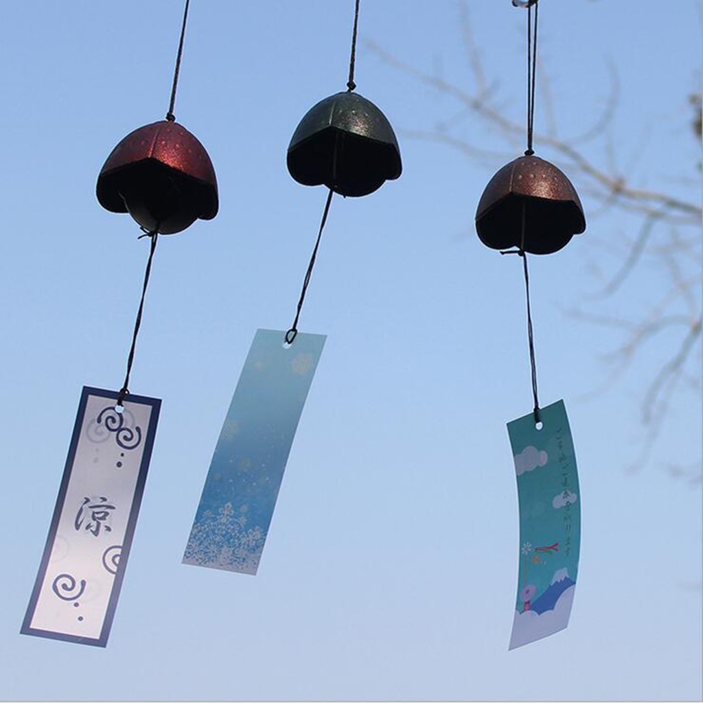 Japanischen Edo Furin Wind Glockenspiel Handgemachte Gusseisen Handwerk für Papa Mutter Geburtstag Housewarming - 20 Arten