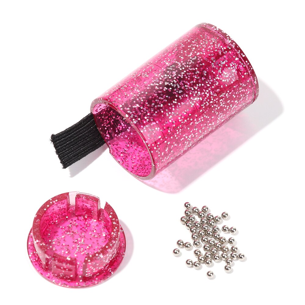 7 Colors Plastic Rhythm Sand Shaker Music Finger Ring Fingers Shot Soft adjustable auto strap Guitar Ukulele Instruments Tool