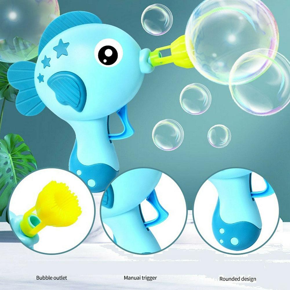 Kinderen Bubble Speelgoed Een Knop Bubble Machine Speelgoed Bubble Machine 100Ml Sport Zeep Bubble Machine