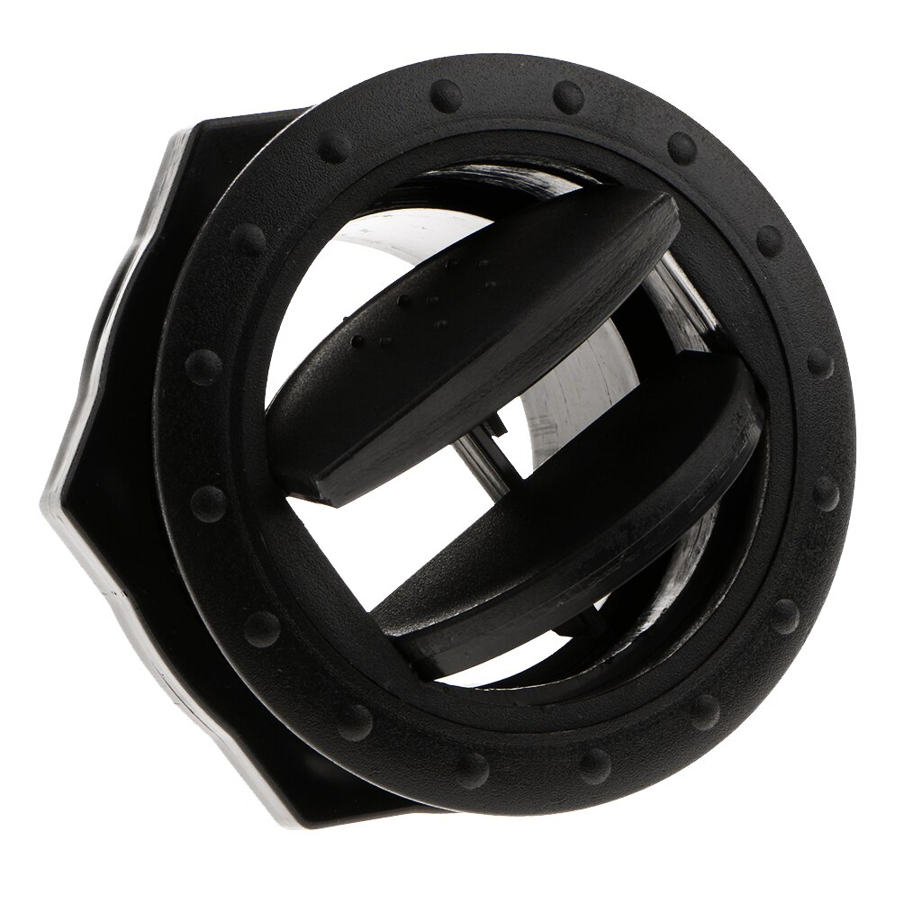 Horses-Grille de Ventilation pour Remorque Hurhome, Accessoire en Plastique ABS Durable Noir, 60mm, Sortie d'Air à Faible Bruit