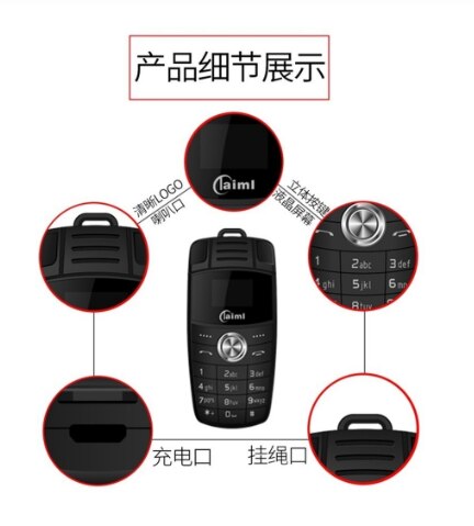 Gsm Bluetooth Mobiel Wireless Bluetooth Pocket Mini Mobiele Telefoon Mini Sleutelhanger Telefoon Dual Sim Magic Voice Bluetooth