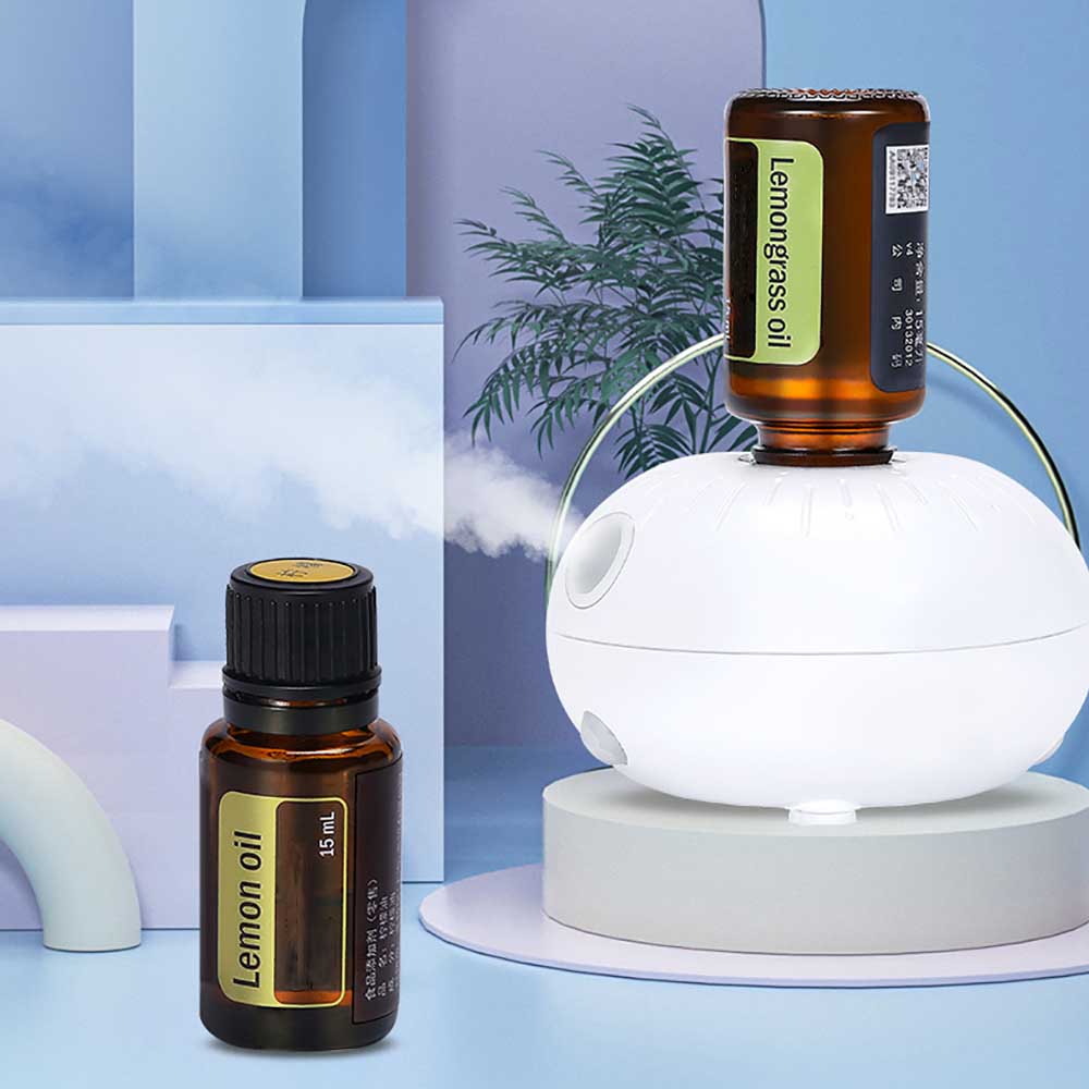Mini macchina per aromaterapia con diffusore di fragranze di olio puro, induzione automatica, portatile, ricaricabile tramite USB, per diffusore di aromi