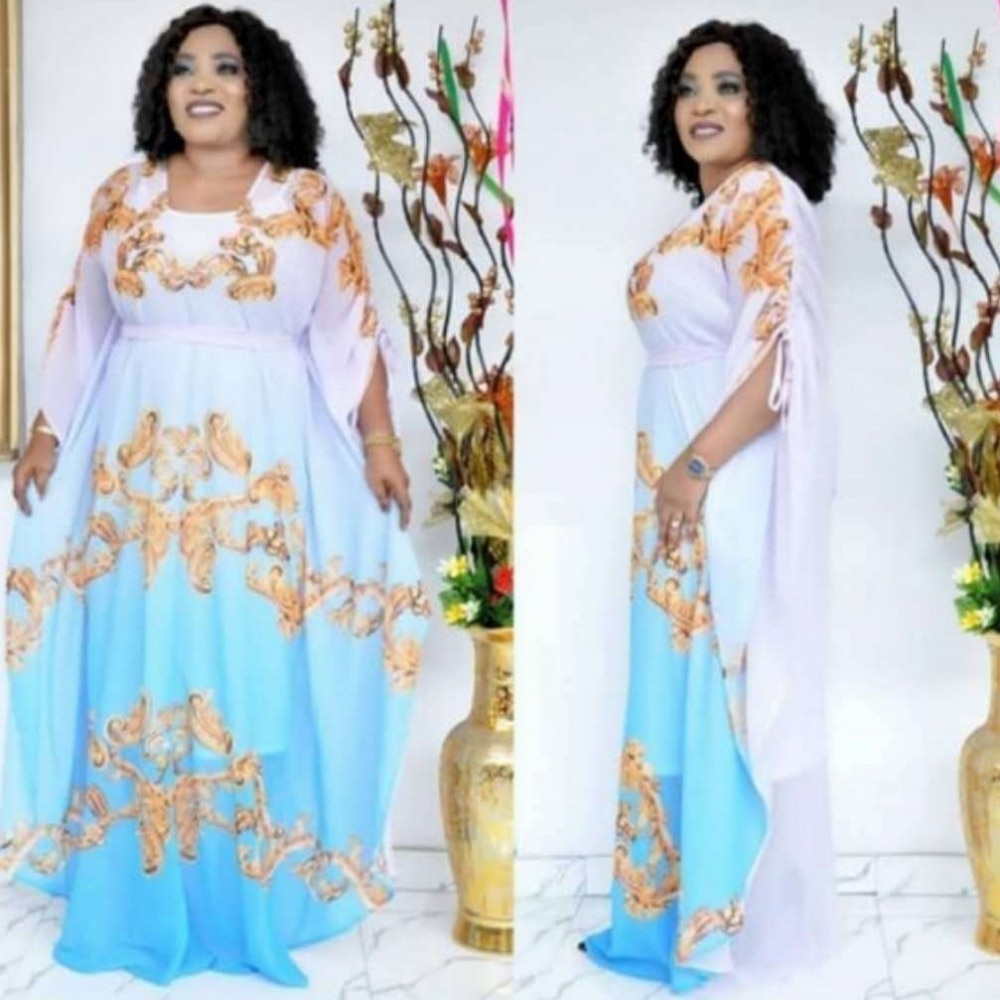 Womens Boho Maxi Bloemen Jurk Zomer Lange Mouw Jurk Vrouwen Elegante V-hals Strand Jurk Zomerjurk Feestjurk