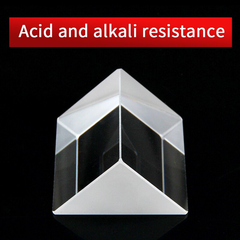 Optical glass triangular prism(25x25x40mm)