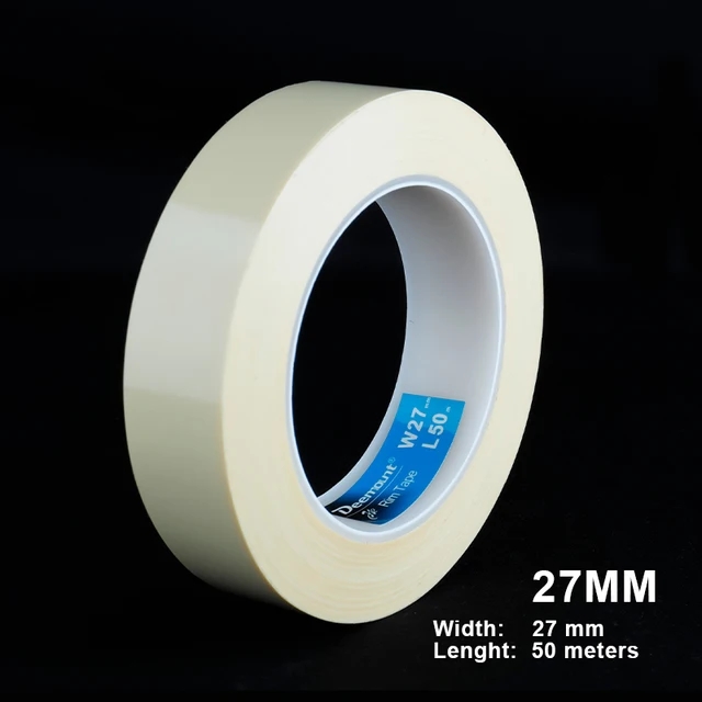 Deemount Bicycle Tubeless Rim Tape MTB Road Bike Rim Tensilized Straps 0.012mm Thickness Length 50 m Multi Width Options: MULTI