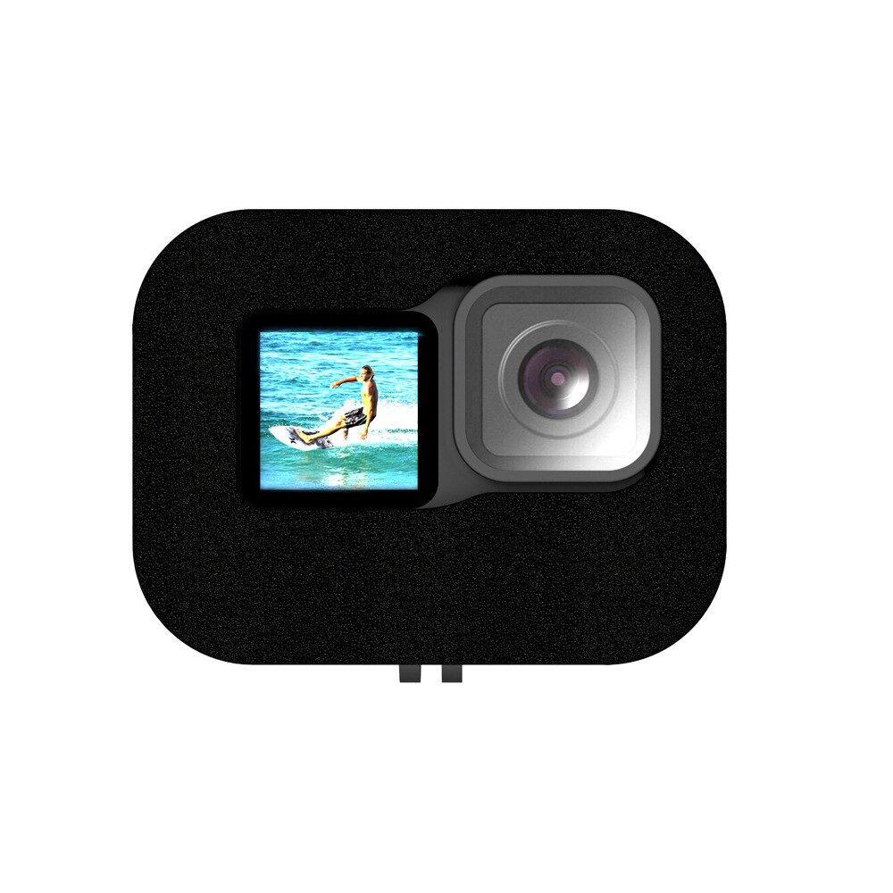 Per Gopro Hero 9 Black Go Pro 9 10 accessori parabrezza schiuma parabrezza parabrezza spugna schiuma copertura di registrazione custodia antivento