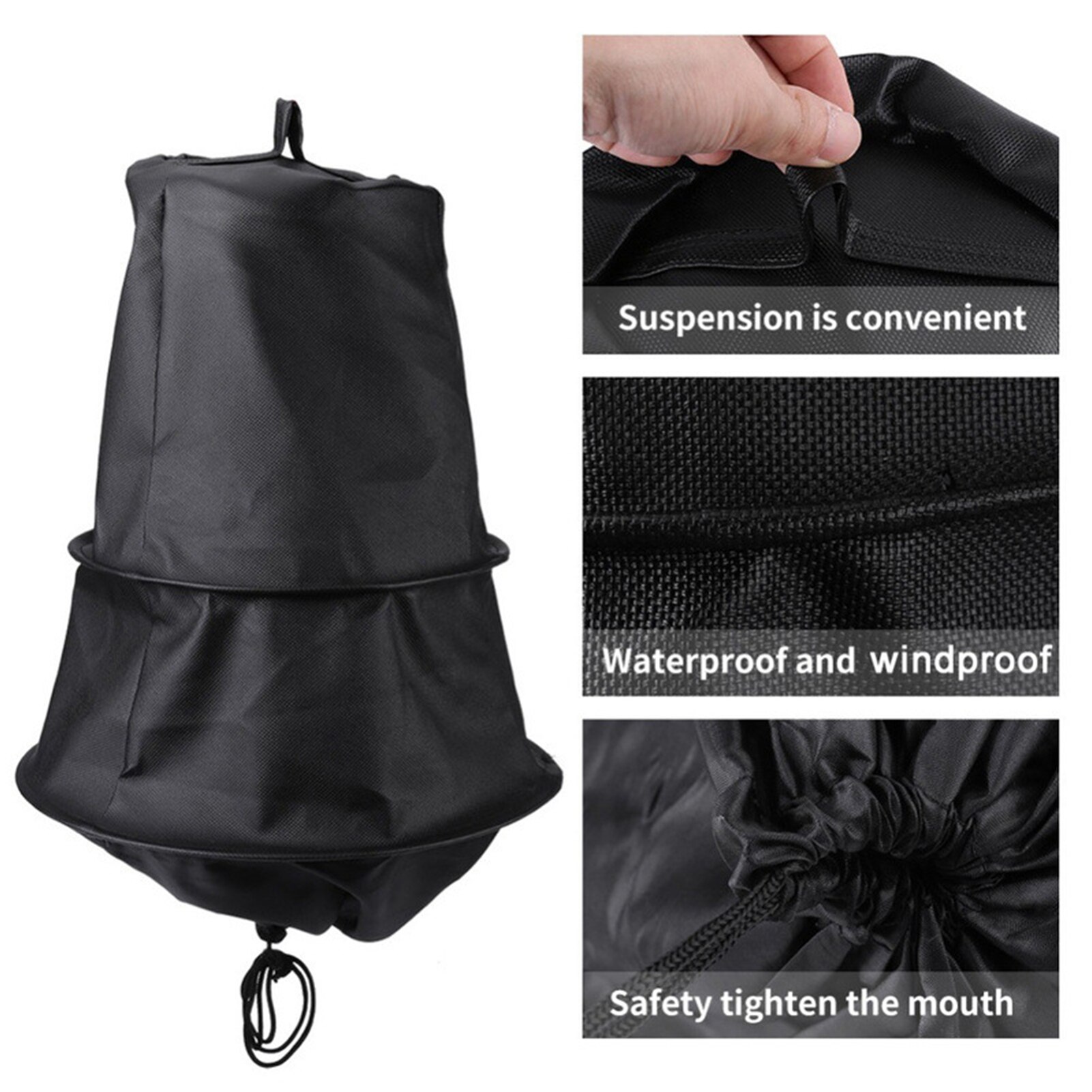 Black Bee Cage Swarm Trap Swarming Catcher Portable Wild Bee Beekeeper Tool for Beekeeper Supplies Hive Tool