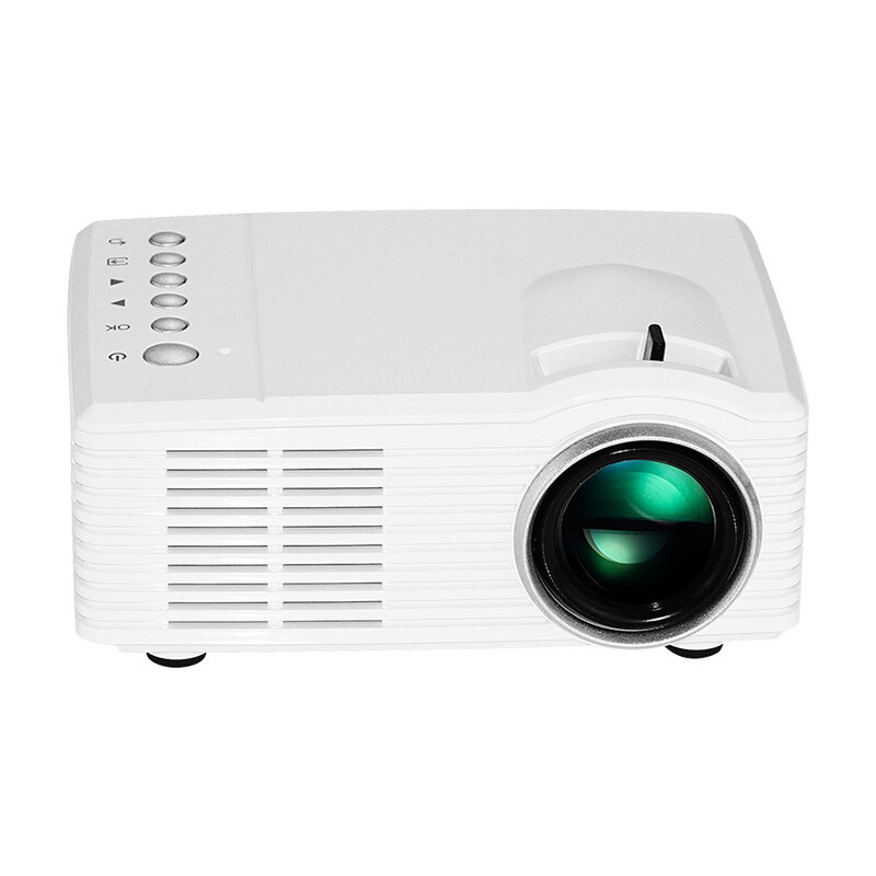 4K HD 3D Mini Smart Projector DLP D-TV AV USB TF Home Theater Cinema PUO88