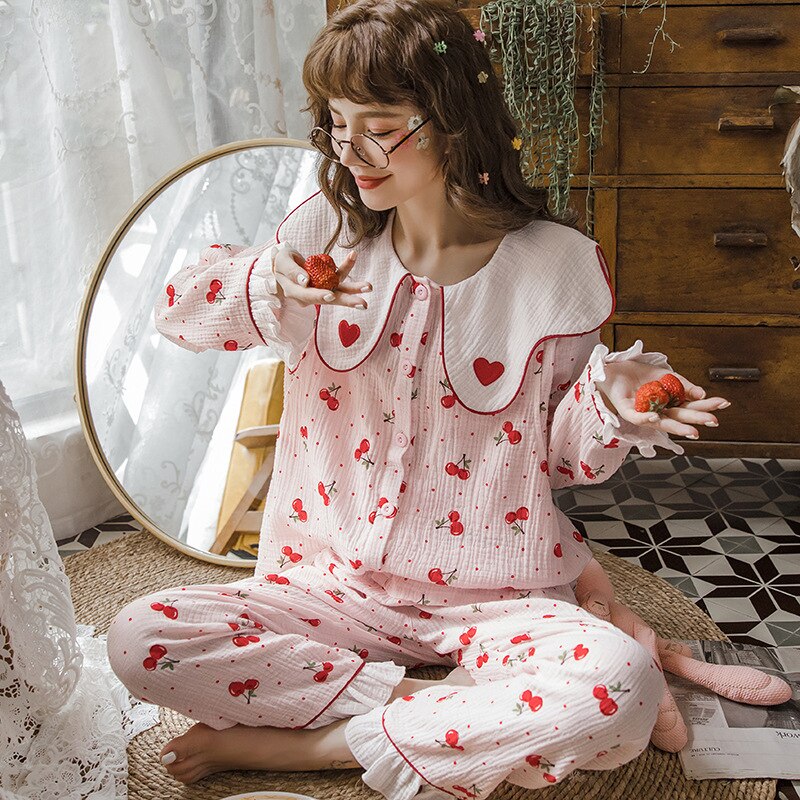Ropa de noche de Modal primavera otoño ropa de maternidad ropa de lactancia ropa de dormir Prenatal + Pijamas de lactancia Postnatal