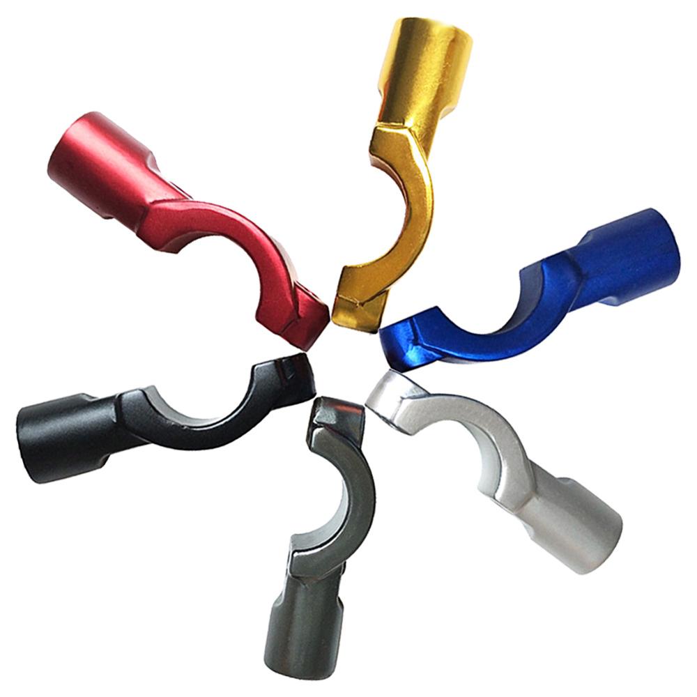 Motorcycle Rear View Mirror Bracket Mount Adapter Holder Clamp Screw Universal For Bike ATV CNC Aluminum 22mm 7/8" Handlebar