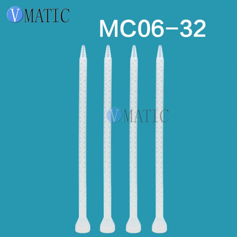Harz Statische Mischer MC 06-32 Misch Düsen Für Duo-Pack Epoxide (Weiß Ader)