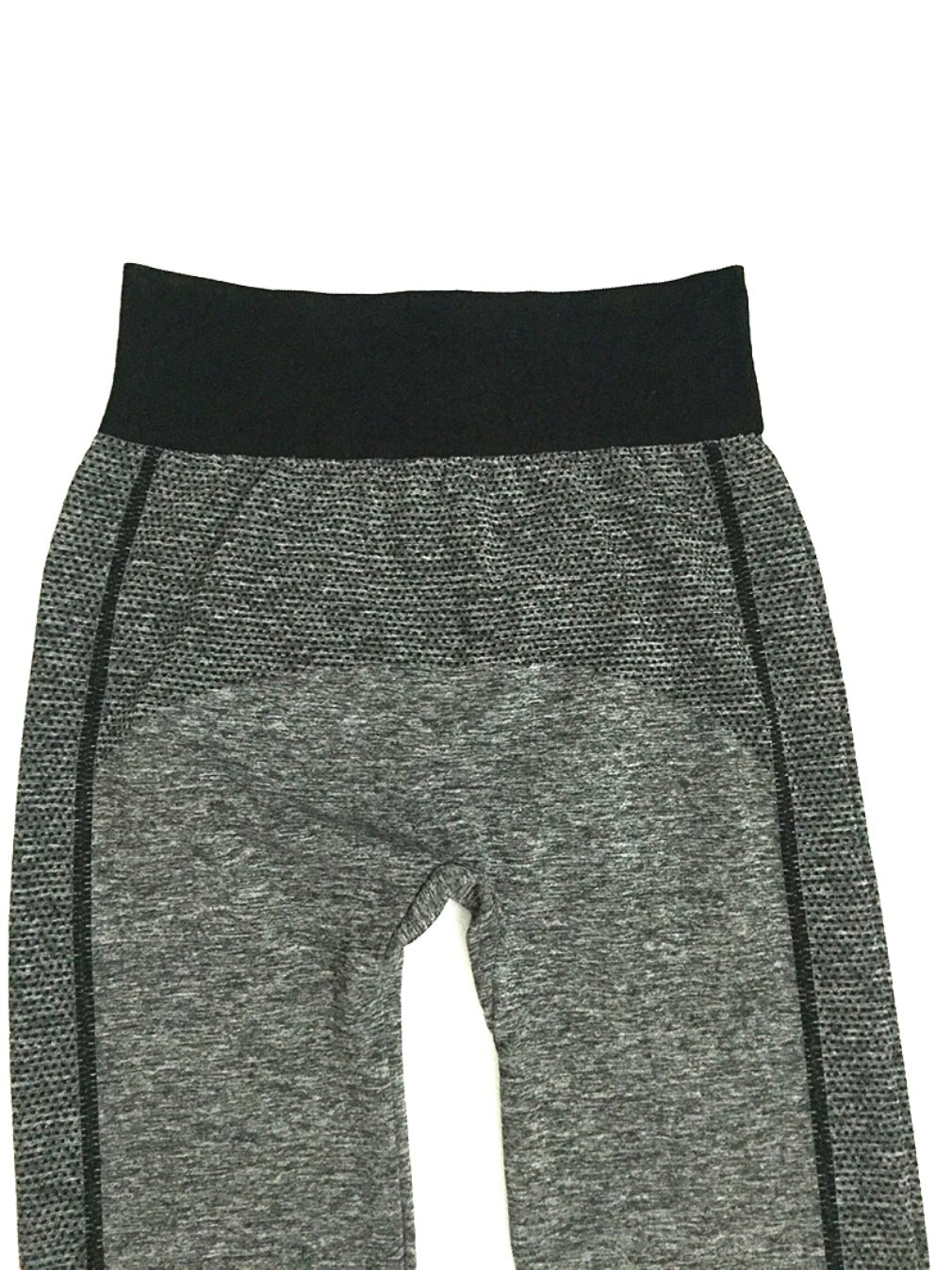 Elastic women's leggings, bottom-forming mesh pattern fitness pants, outdoor sports workout thin pants, ankle-length pants